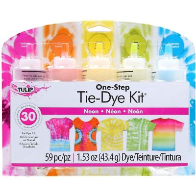 Tulip One-Step Tie-Dye Kit-Neon Image 1