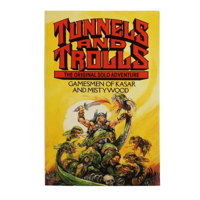 Tunnels & Trolls: Gamesmen of Kasar & Mistywood (Corgi UK Edition), Solo Module, Fantasy Role Playing Game Image 1
