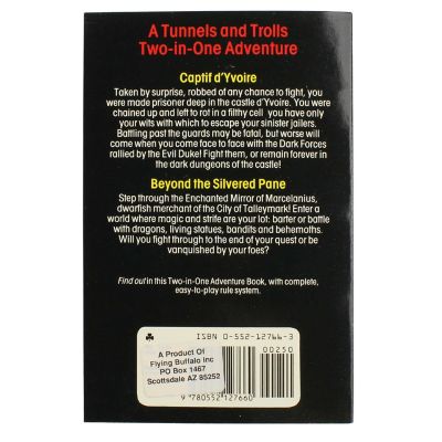 Tunnels & Trolls: Gamesmen of Kasar & Mistywood (Corgi UK Edition), Solo Module, Fantasy Role Playing Game Image 1
