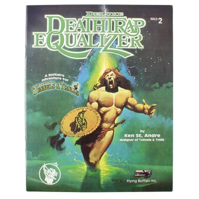 Tunnels & Trolls Solo Adventure 2: Deluxe Deathtrap Equalizer, Fantasy Role Playing Game Module Image 1