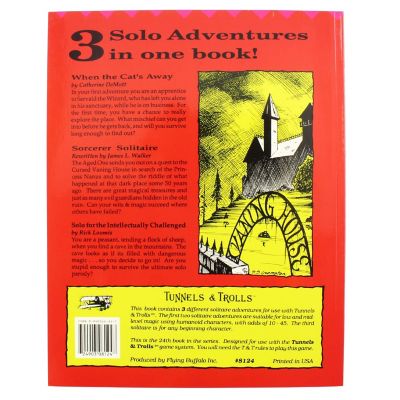 Tunnels & Trolls Solo Adventure 24: When the Cat's Away, Fantasy Role Playing Game Module Image 1
