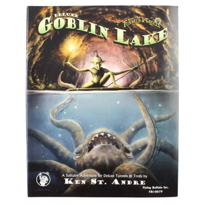 Tunnels & Trolls Solo Adventure 26: Deluxe Goblin Lake, Fantasy Role Playing Game Module Image 1