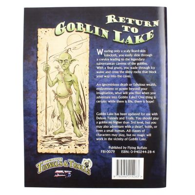 Tunnels & Trolls Solo Adventure 26: Deluxe Goblin Lake, Fantasy Role Playing Game Module Image 1
