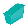 Turquoise Book Bins - 6 Pc. Image 1