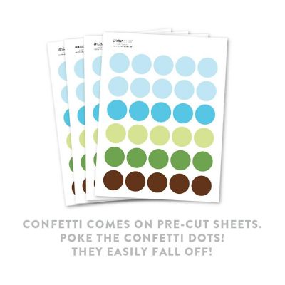 Turtle Birthday Confetti 180-Pack Image 1