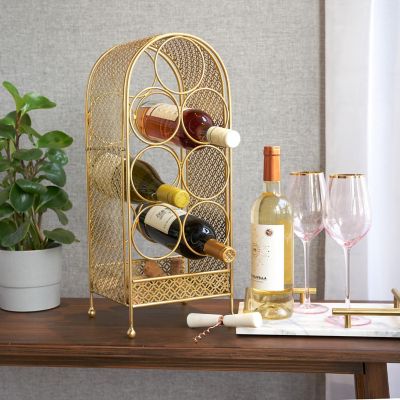 Twine Trellis 7 Bottle Wine Rack by Twine Image 1