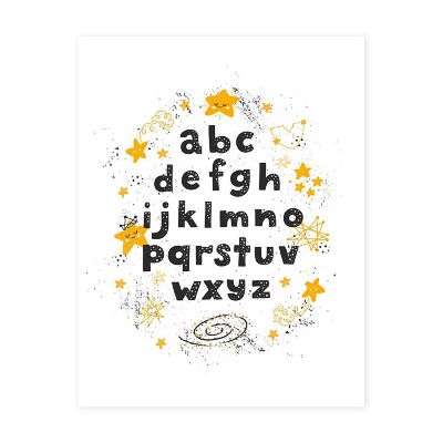 Twinkle Dreams Alphabet Art 8.5x11in Image 1