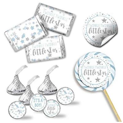 Twinkle Little Star Blue Sticker Bundle 429pc. by AmandaCreation Image 1