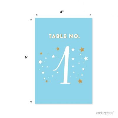 Twinkle Star Baby Blue Numbers 1 20 Image 1