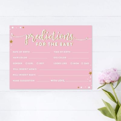 Twinkle Star Baby Predictions, 20pk Image 3