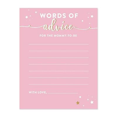 Twinkle Star Mommy Advice, 20pk Image 1