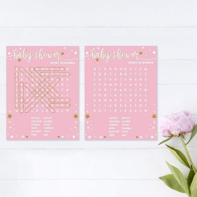 Twinkle Star Word Scramble, 20pk Image 3