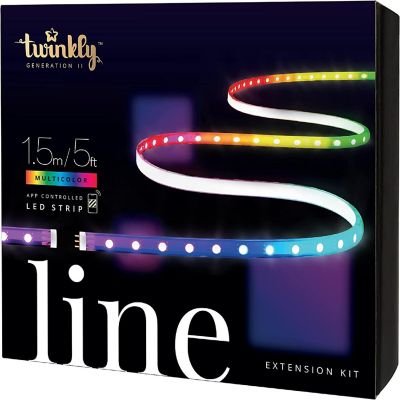 Twinkly 5ft RGB App Controlled LED Extension Light Strip Image 1