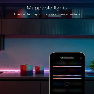 Twinkly 5ft RGB App Controlled LED Extension Light Strip Image 2