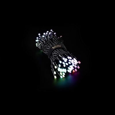 Twinkly TWS100STP-GUS App Controlled String Light with 100 Multicolor RGB LED Lights Image 3