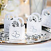 Two Hearts Wedding Favor Gift Baskets - 12 Pc. Image 1