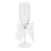 Two Hearts Wedding Toasting Glass Champagne Flutes - 2 Ct. Image 1