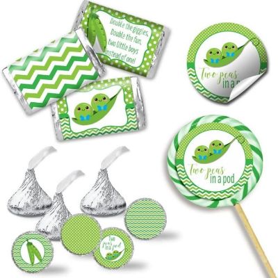Two Peas in a Pod Twin Boy Sticker Bundle 429pc. by AmandaCreation Image 1