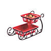 Two-Tiered Sleigh Serving Dish Image 1