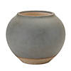 Two Tone Ceramic Vase 8.5"D X 7.5"H Image 1