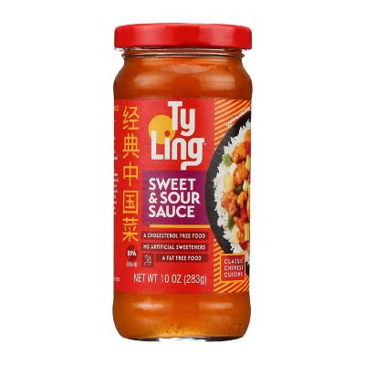 Ty Ling Sauce - Sweetsour - Case of 12 - 10 oz Image 1