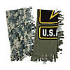 U.S. Army<sup>&#174;</sup> Fleece Tied Throw Craft Kit - Makes 1 Image 2
