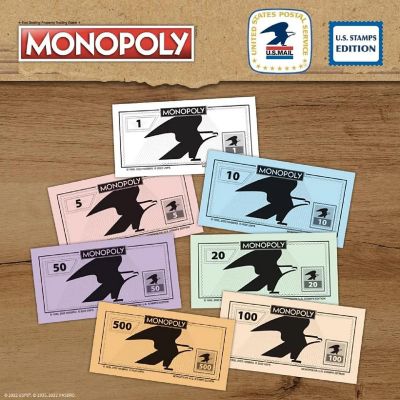 U.S. Stamps Monopoly Board Game Image 2