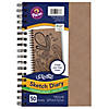 UCreate Create Your Own Cover Sketch Diary, Natural Chip Cover, 9" x 6", 50 Sheets, Pack of 6 Image 1