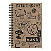 UCreate Create Your Own Cover Sketch Diary, Natural Chip Cover, 9" x 6", 50 Sheets, Pack of 6 Image 2
