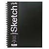 UCreate Poly Cover Sketch Book, Heavyweight, 12" x 9", 75 Sheets, Pack of 3 Image 1