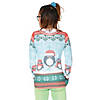 Ugly Christmas Sweater Winter Penguins T-Shirt Costume for Women Image 1