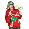 Ugly Sweater Photo Stick Props- 12 Pc. Image 1