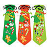 Ugly Sweater Tie Craft Kit - Makes 12 Image 1
