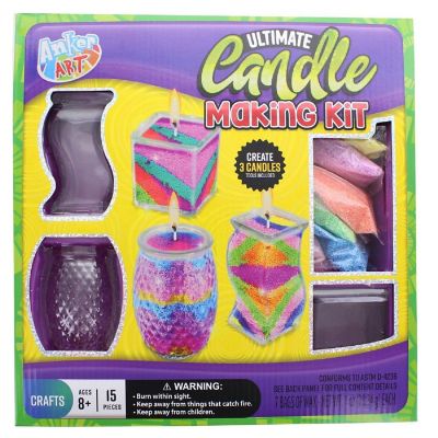 Ultimate Candle Making Kit - Makes 3 Candles Image 1