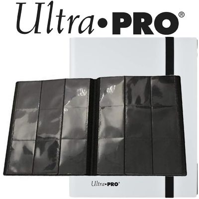 Ultra Pro: Eclipse 9-Pocket PRO-Binder - Artic White - Holds 360 Cards Image 3
