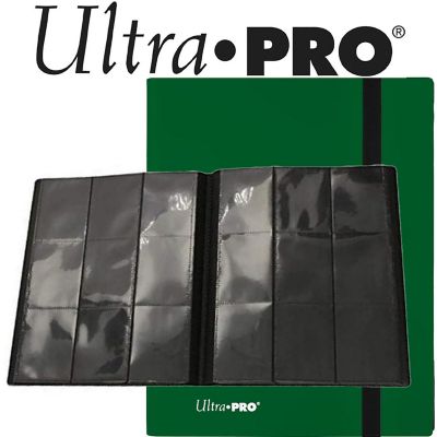 Ultra Pro: Eclipse 9-Pocket Pro-Binder - Forest Green - Holds 360 Cards Image 3