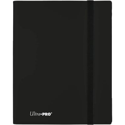 Ultra Pro: Eclipse 9-Pocket PRO-Binder - Jet Black - Holds 360 Cards Image 1