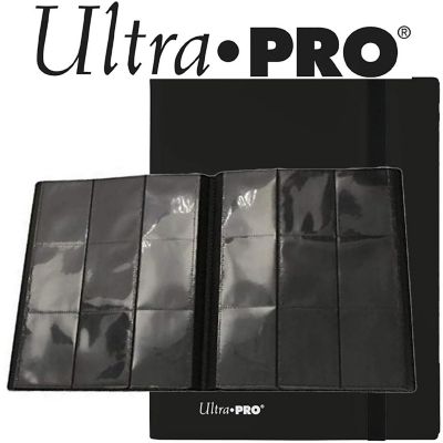 Ultra Pro: Eclipse 9-Pocket PRO-Binder - Jet Black - Holds 360 Cards Image 3