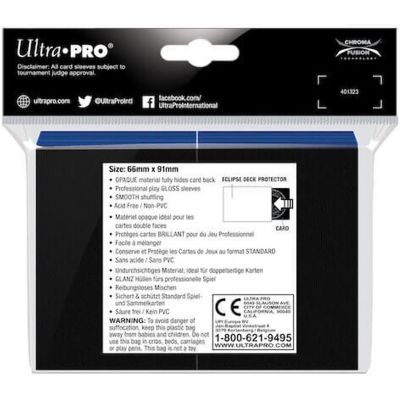 Ultra Pro: Eclipse Standard Deck Protector Sleeves -Pro Gloss 100ct Image 2