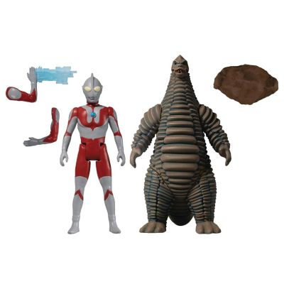 Ultraman and Red King 5 Points Action Figure Boxed Set Image 1