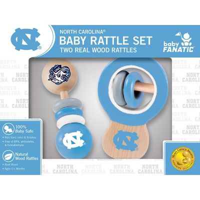UNC Tar Heels - Baby Rattles 2-Pack Image 2