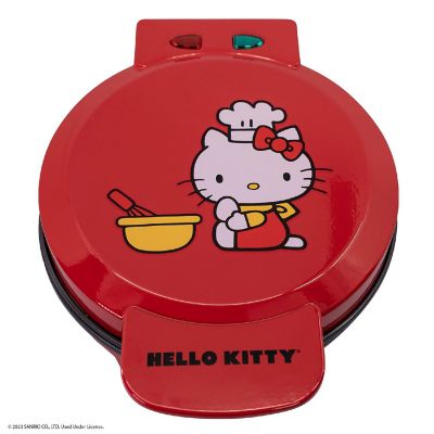 Uncanny Brands Hello Kitty&#174; Waffle Maker - Make Hello Kitty Waffles Image 1