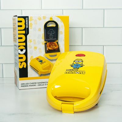 Uncanny Brands Minions Sandwich Maker - Small Kitchen Appliance Image 1