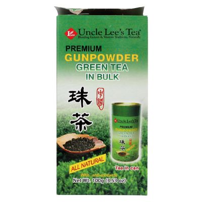 Uncle Lee's Premium Gunpowder Green Tea in Bulk - 5.29 oz Image 1