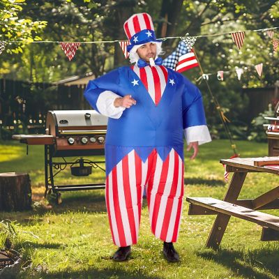 Uncle Sam Inflatable Adult Costume  One Size Image 3