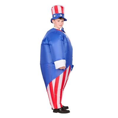 Uncle Sam Inflatable Child Costume  One Size Image 2