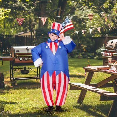 Uncle Sam Inflatable Child Costume  One Size Image 3