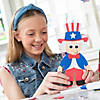 Uncle Sam Stand-Up Craft Kit - Makes 12 Image 3