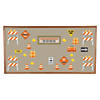 Under Construction Learning Zone Bulletin Board Set - 60 Pc. Image 1