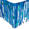 Under the Sea Metallic Fringe Plastic Table Skirt with Cutouts Image 1